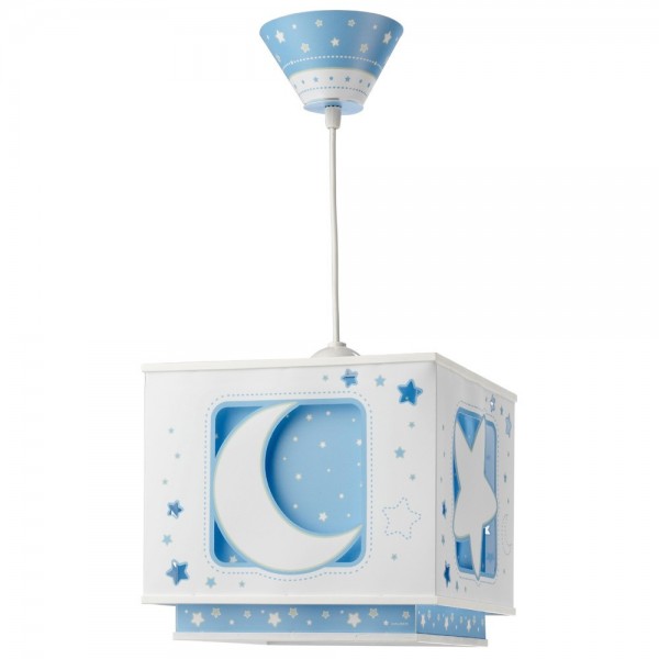 MOON Suspension enfant - bleu- Dalber