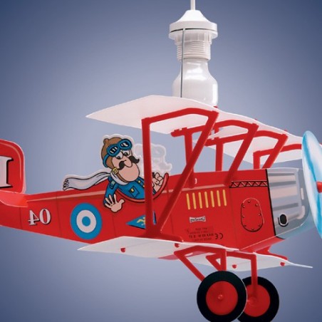 Suspension enfant - AVION BIPLANE - Lineazero