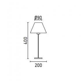 Lampe NIDIA de la marque FARO sur Luminaire Discount