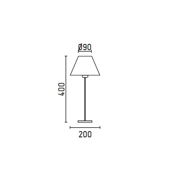 Lampe NIDIA de la marque FARO sur Luminaire Discount