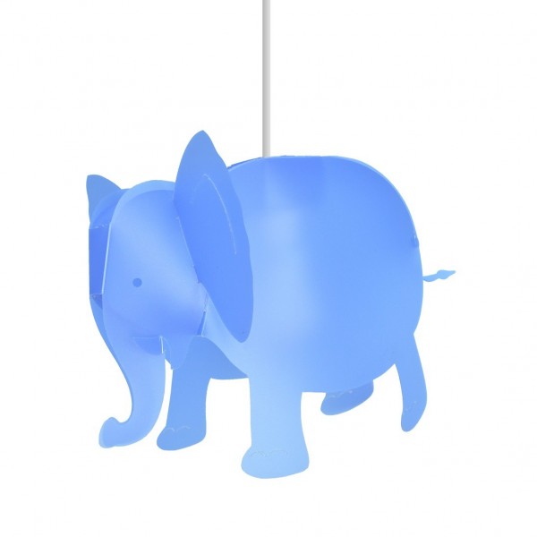 Suspension enfant ELEPHANT - bleu - priplak - RM Coudert