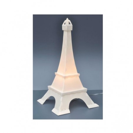 Lampe enfant TOUR EIFFEL - blanc nacré - priplak - RM Coudert