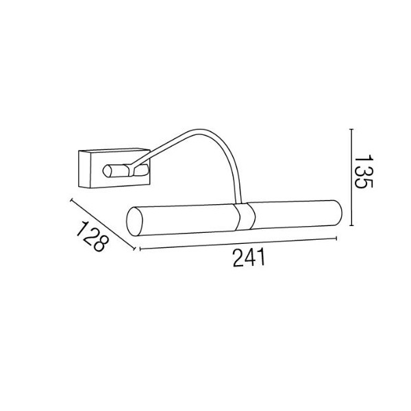 Applique tableau DURERO - 2x G9 40W incl - Faro