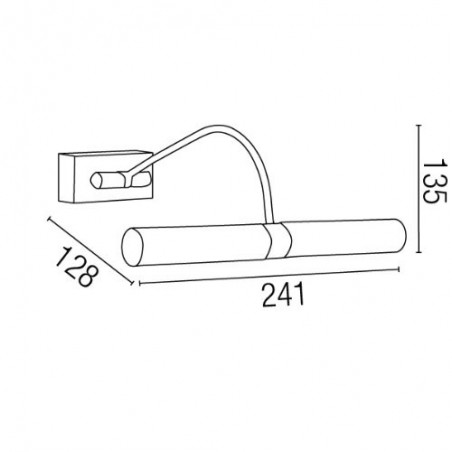 Applique tableau DURERO - 2x G9 40W incl - Faro