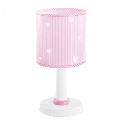 Lampe enfant SWEET DREAMS - rose - H29cm - PVC - Dalber