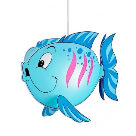 Suspension enfant POISSON - L45 cm - PVC- Lineazero