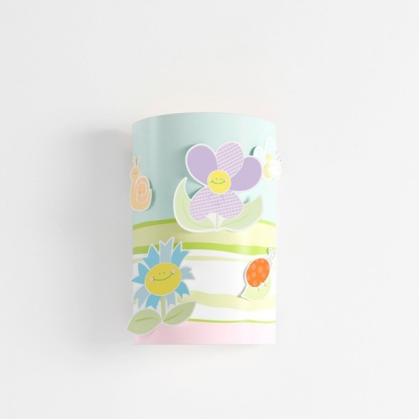 Applique enfant FLEURS - PVC - Lineazero