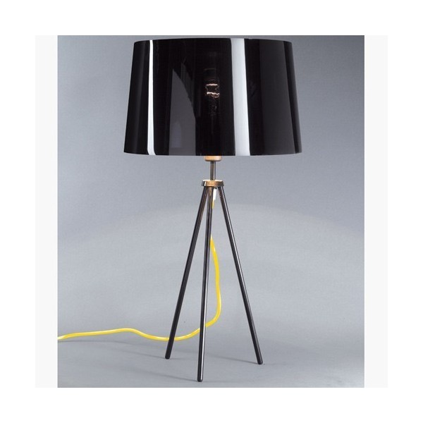 Lampe TROPIC - H60 cm - noir ou chrome - Aluminor