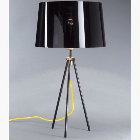 Lampe TROPIC - H60 cm - noir ou chrome - Aluminor