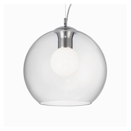 Suspension NEMO CLEAR - Ø20cm - Ideal-Lux