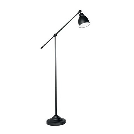 Lampadaire NEWTON - noir - H150cm - Ideal-Lux