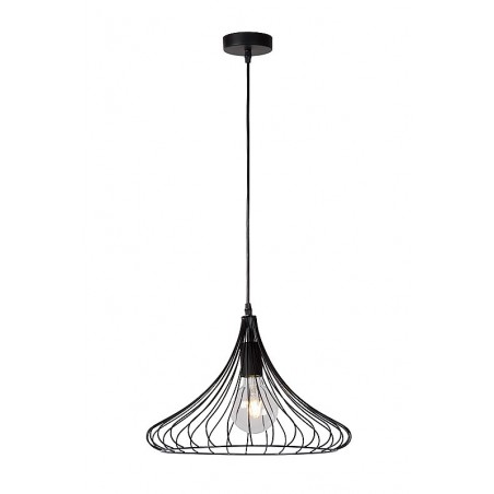 Suspension VINTI noire - D39,5cm- Lucide