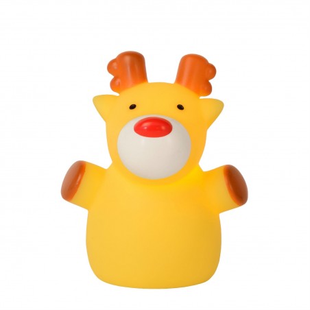 Lampe enfant LED Color Zoo - Elan Jaune - Lucide