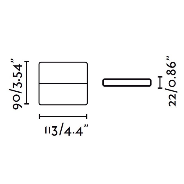 Applique exterieur ADAY - LED - 6W - Faro