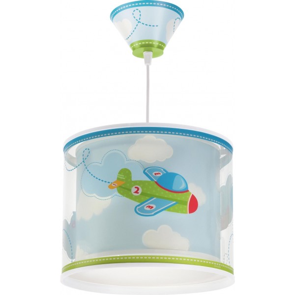 Suspension enfant BABY PLANES - Ø26cm - PVC - Dalber