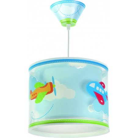 Suspension enfant BABY PLANES - Ø26cm - PVC - Dalber