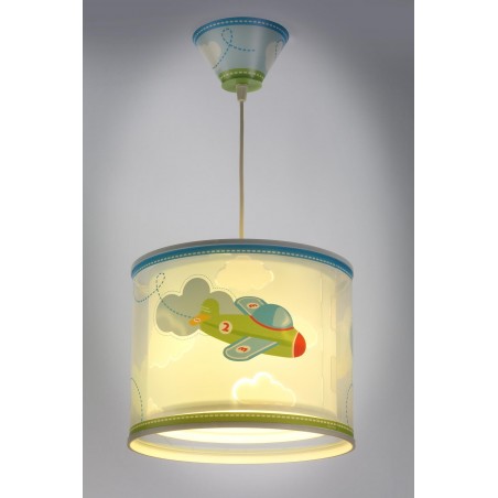 Suspension enfant BABY PLANES - Ø26cm - PVC - Dalber