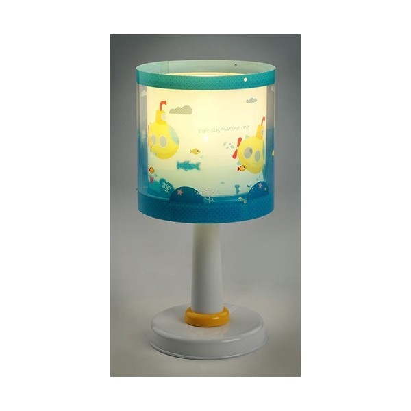 Lampe de chevet enfant Submarine – H30 cm – Dalber