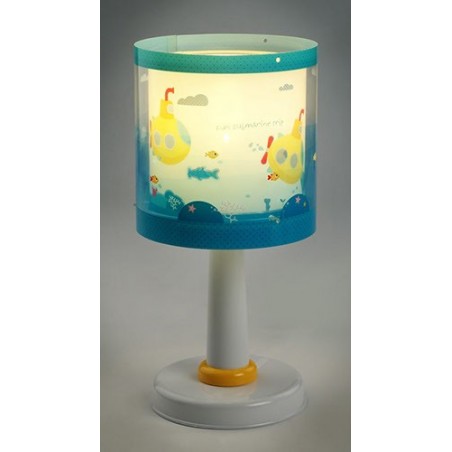 Lampe de chevet enfant Submarine – H30 cm – Dalber