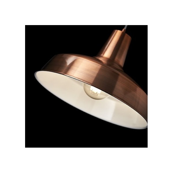 Suspension Moby – Cuivre – Ø35 cm – Ideal-Lux