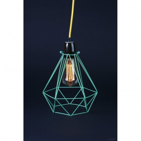 Lampe DIAMOND 1 - Mint Blue - filamentstyle