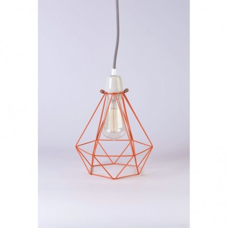 Lampe DIAMOND 1 - Orange - Filamentstyle