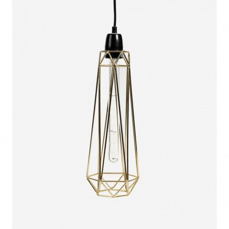 Lampe DIAMOND 2 - gold - Filamentstyle