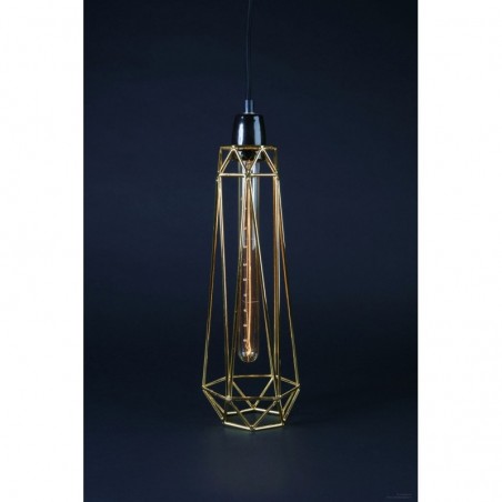 Lampe DIAMOND 2 - gold - Filamentstyle