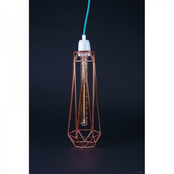 Lampe DIAMOND 2 - bronze - Filamentstyle