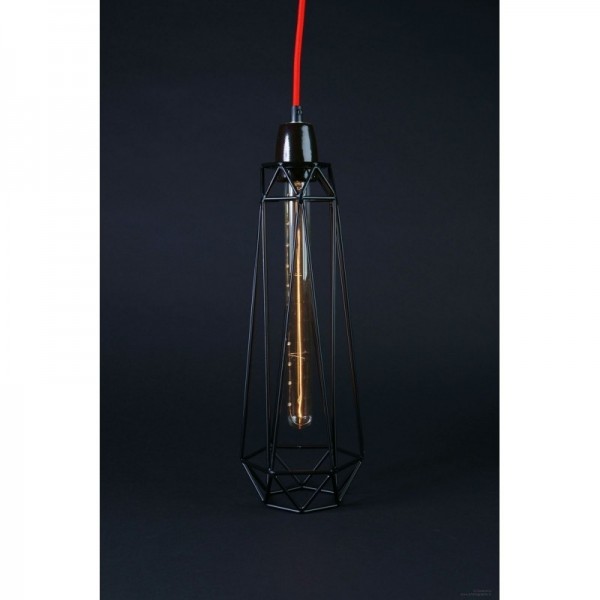 Lampe DIAMOND 2 - noir - Filamentstyle
