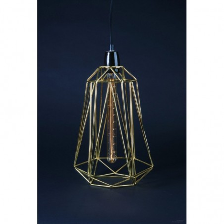 Lampe DIAMOND 5 - gold - Filamentstyle