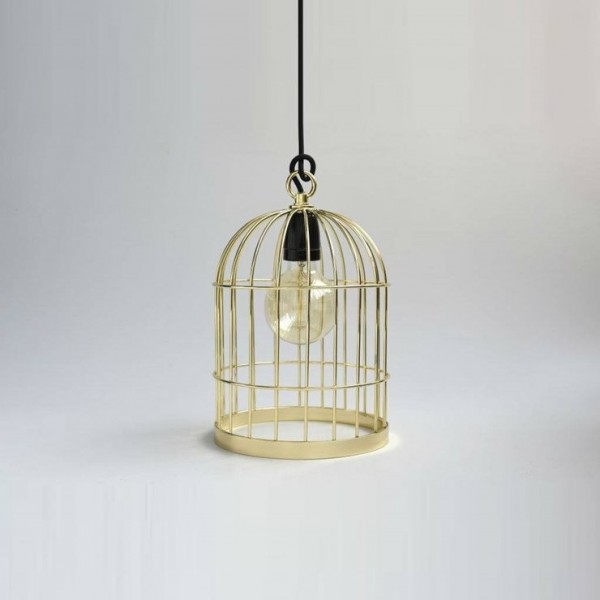 Lampe BIRD CAGE - Gold - Filamentsyle