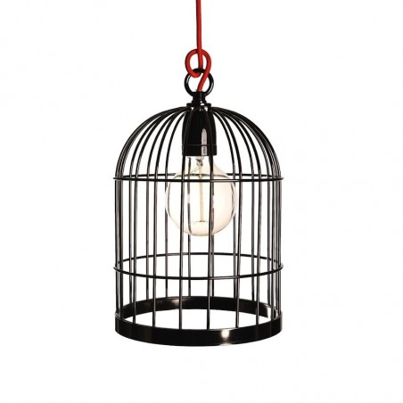 Lampe BIRD CAGE - noir brillant - Filamentsyle