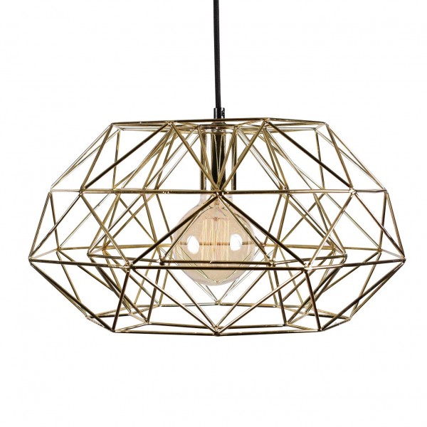 Suspension DIAMOND 7 - gold - Filament Style