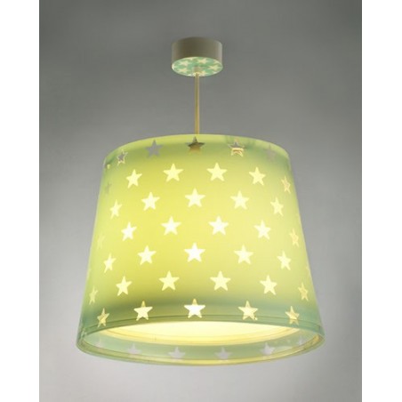 Suspension enfant STARS - vert - Ø33cm - Dalber