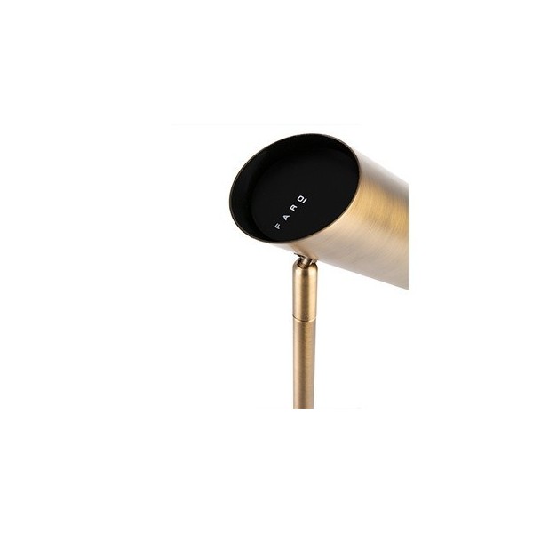 Lampe à poser LINK - bronze - H46cm - Faro