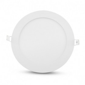 Encastré LED rond - Ø170 - 12W - 3000°K - alu blanc - Vision El