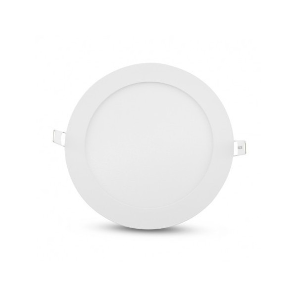 Encastré LED rond - Ø170 - 12W - 3000°K - alu blanc - Vision El