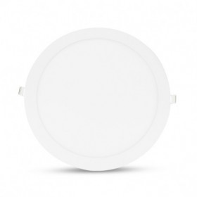 Encastré LED rond - Ø225 - 18W - 4000°K - alu blanc - Vision El