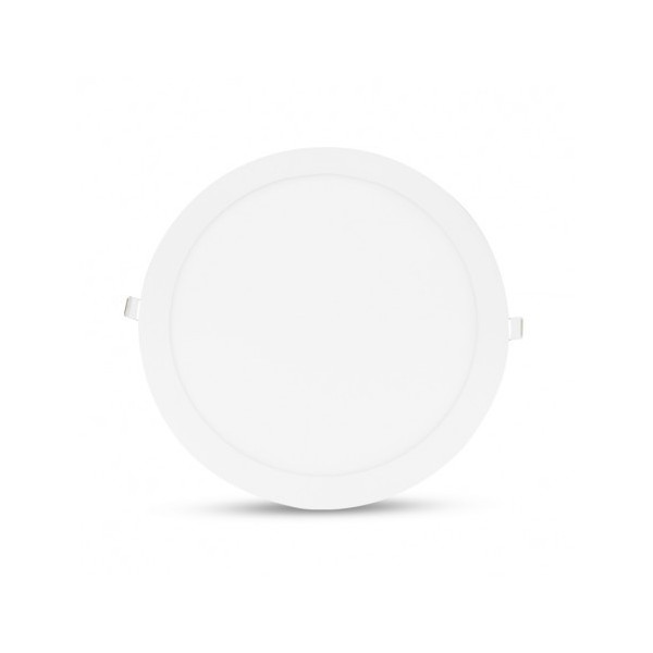 Encastré LED rond - Ø225 - 18W - 4000°K - alu blanc - Vision El