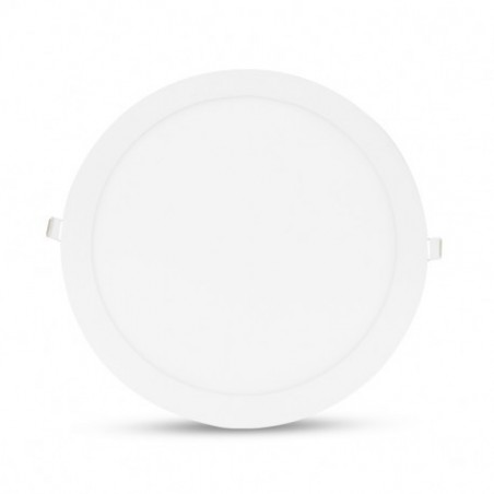 Encastré LED rond - Ø225 - 18W - 4000°K - alu blanc - Vision El