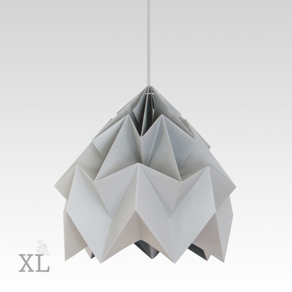 Suspension Moth XL - Gris - Ø40cm - Studio Snowpuppe