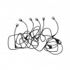 Kit spot LED terrasse IP67- 6x0.6W 3000K - 12V - Vision-el
