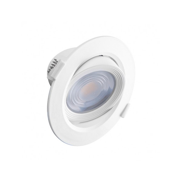 Spot LED SMD encastrable 10W - 3000K - orientable - blanc - Vision-el