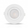 Spot LED SMD encastrable 10W - 4000K - orientable - blanc - Vision-el