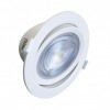 Spot LED SMD encastrable 18W 3000K - orientable - blanc - Vision-el