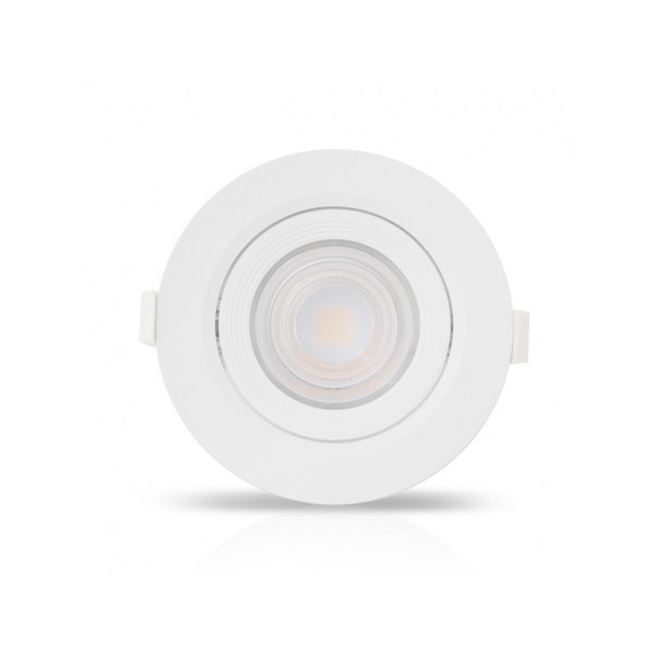 Spot LED SMD encastrable 18W 4000K - orientable - blanc - Vision-el