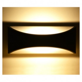 APPLIQUE MURALE LED 12 WATT 230V 3000K BLANC IP65 - Vision-EL