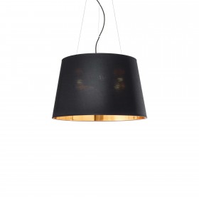 Suspension LED NORDIK - Ø 50cm - Noir - IDEAL LUX