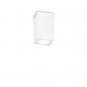 Plafonnier LED LOOK Square - Ø 7cm - Blanc - IDEAL LUX